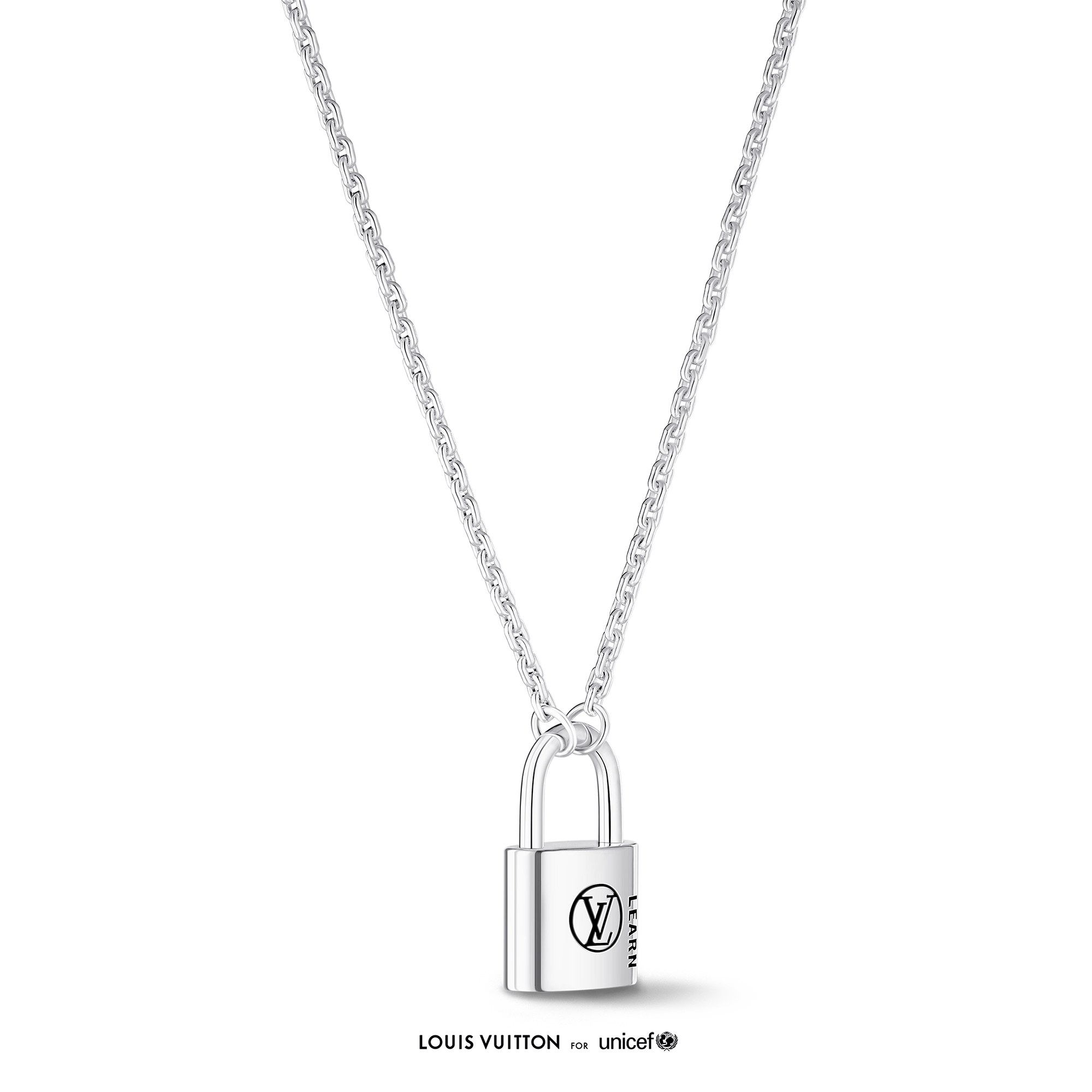 จี้ Silver Lockit เงินสเตอร์ลิงเคลือบแลคเกอร์สีดำ  in จิวเวลรี่