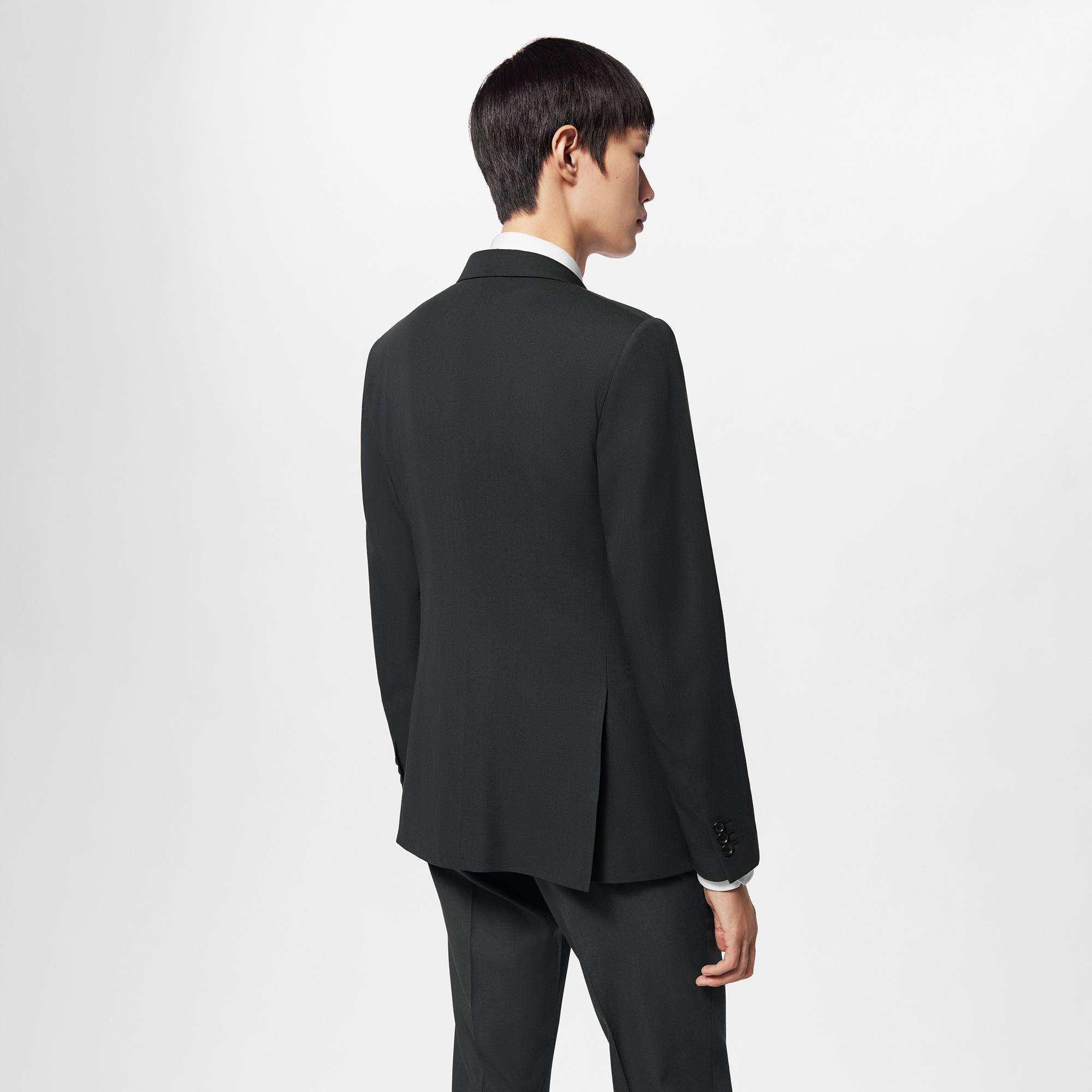 เสื้อแจ็คเก็ตกระดุมแถวเดียวทรง Pont Neuf ผ้าวูลผสม  in ผู้ชาย