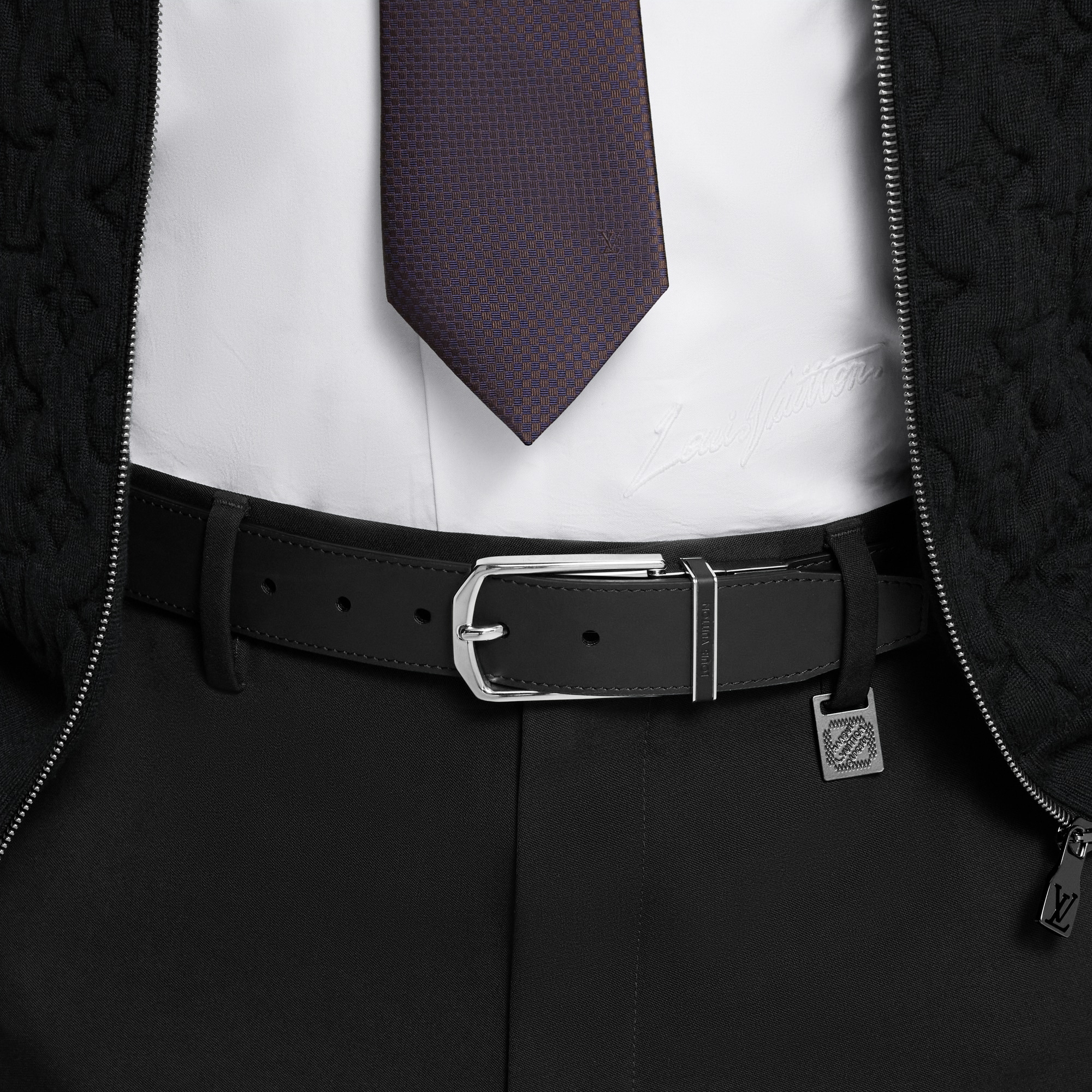 เข็มขัดรุ่น Slender ขนาด 35 มม. ใส่ได้ทั้งสองด้าน หนังประเภทอื่น in ผู้ชาย