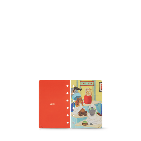 รีฟิลสมุดบันทึกรายสัปดาห์ขนาดเล็ก 2027 . in ทรังก์ การเดินทาง และ บ้าน's หนังสือและเครื่องเขียน หนังสือและเครื่องเขียน collections by Louis Vuitton (การย่อ/ขยายผลิตภัณฑ์)
