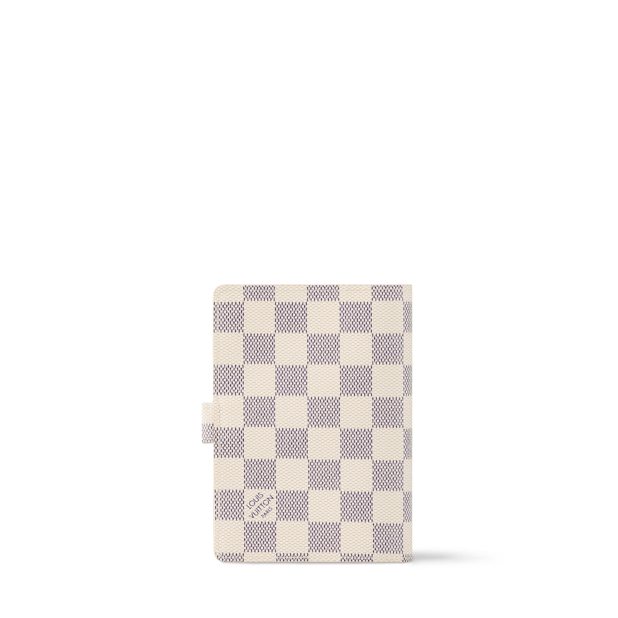 ปกสมุดบันทึกขนาดเล็ก Damier Azur แคนวาส in กระเป๋าและผลิตภัณฑ์เครื่องหนังขนาดเล็ก