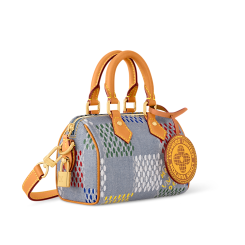 กระเป๋ารุ่น Speedy 18 Bandoulière Damier ประเภทอื่น in ผู้ชาย's กระเป๋าสตางค์และผลิตภัณฑ์เครื่องหนังขนาดเล็ก กระเป๋ามินิ collections by Louis Vuitton (การย่อ/ขยายผลิตภัณฑ์)