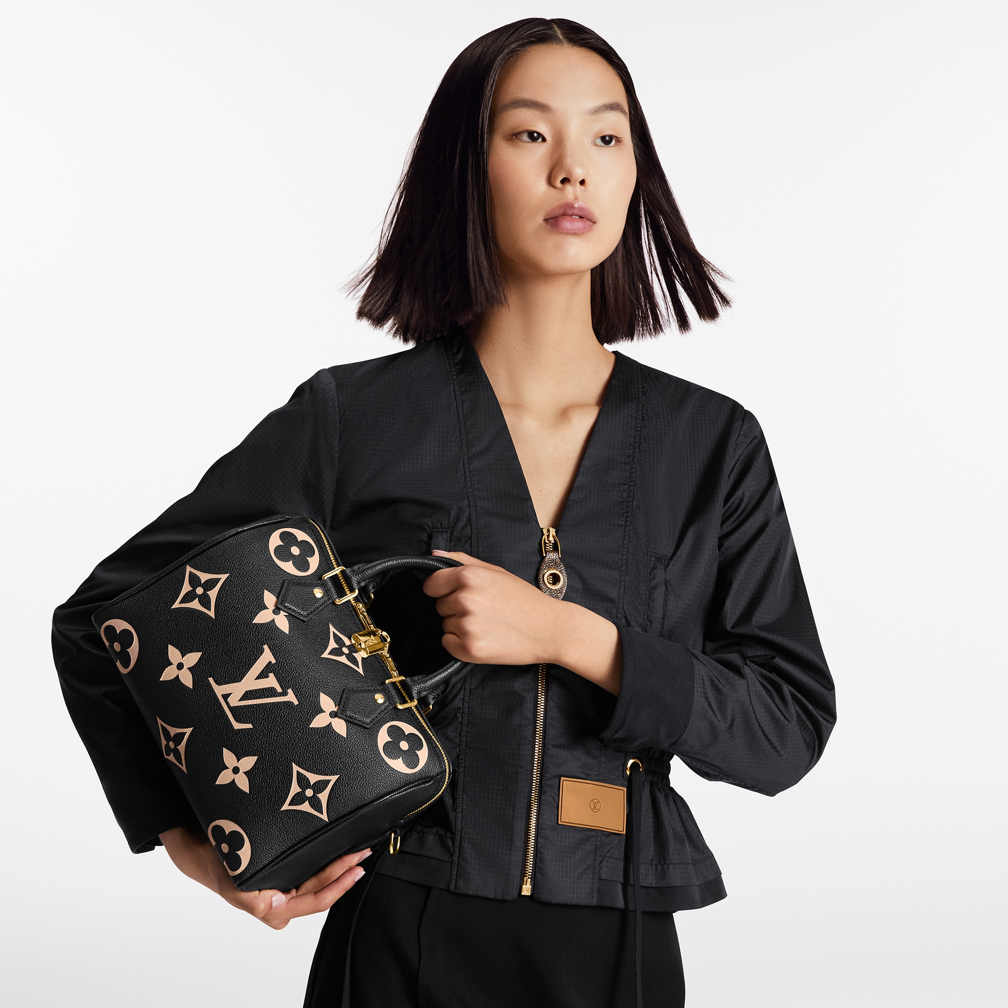 กระเป๋ารุ่น Speedy Bandoulière 25 Bicolor Monogram Empreinte in ผู้หญิง