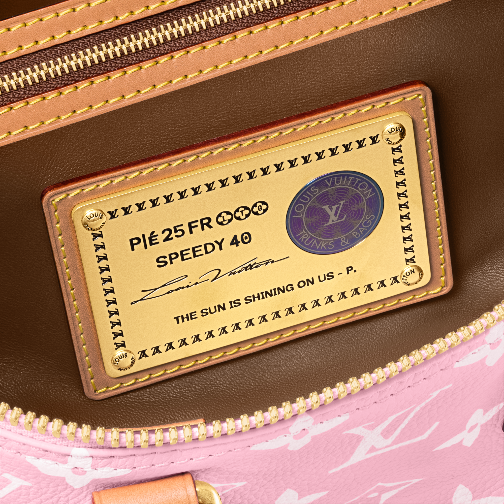 กระเป๋ารุ่น Speedy P9 Bandoulière 40 H40 in Les Extraordinaires