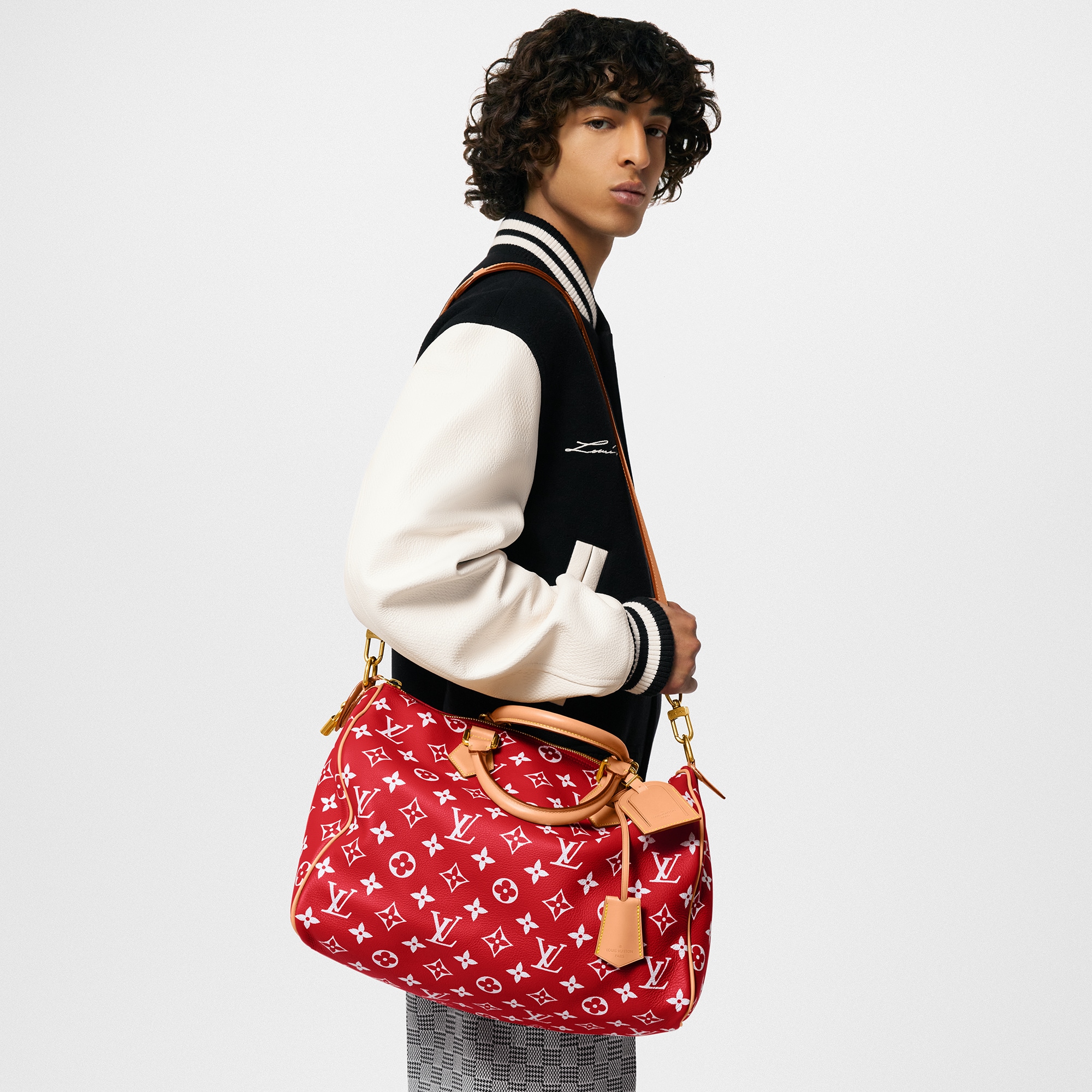 กระเป๋ารุ่น Speedy P9 Bandoulière 40 H40 in Les Extraordinaires