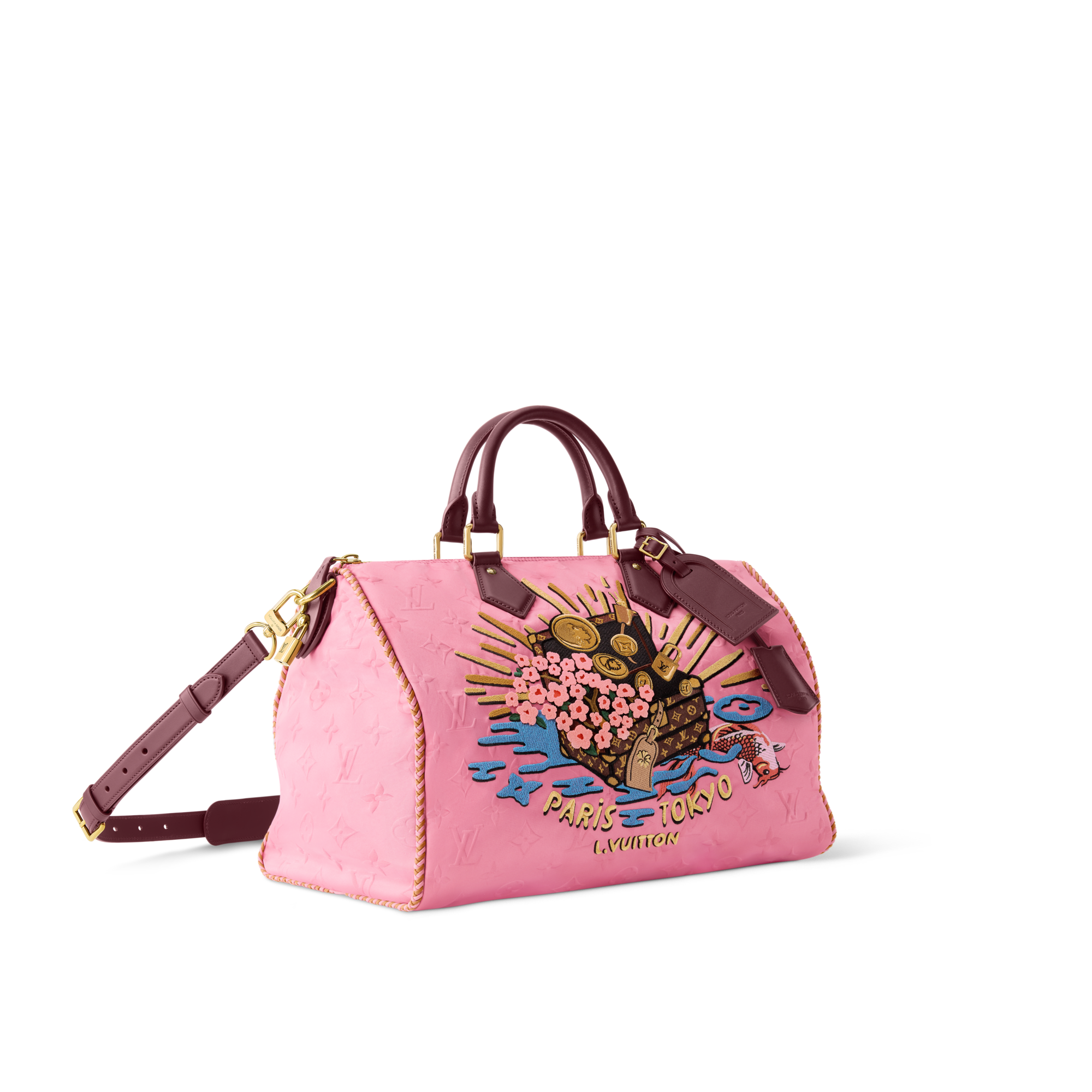 กระเป๋ารุ่น Speedy P9 Bandoulière 40 Monogram แคนวาสประเภทอื่น in ผู้ชาย