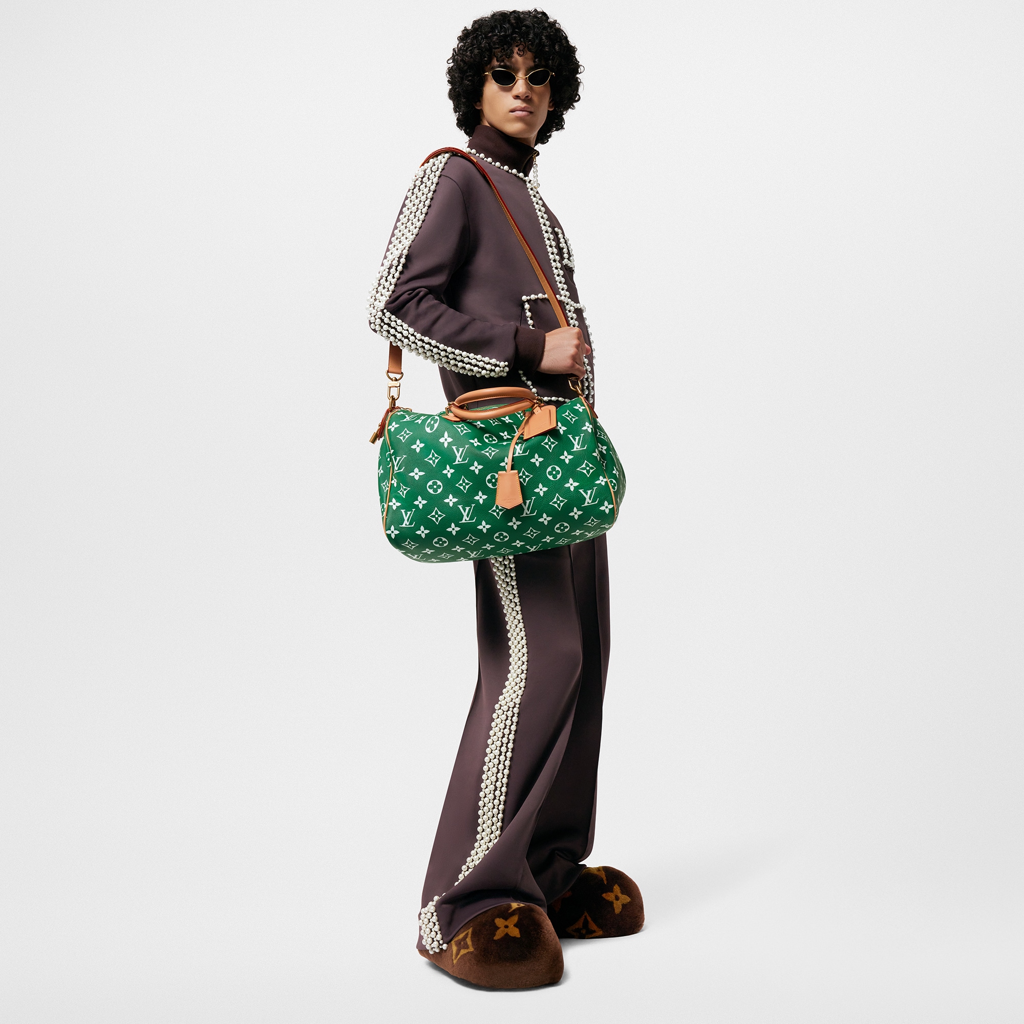 กระเป๋ารุ่น Speedy P9 Bandoulière 50 Monogram ประเภทอื่น in Les Extraordinaires