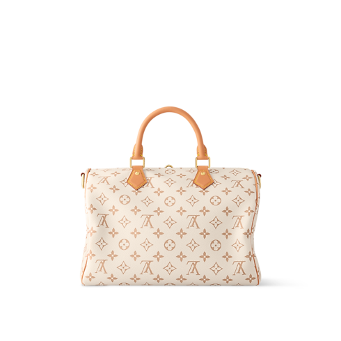 กระเป๋ารุ่น Speedy Soft 30 Lucky Monogram แคนวาสประเภทอื่น in กระเป๋าและผลิตภัณฑ์เครื่องหนังขนาดเล็ก's สำหรับผู้หญิง ไอคอนิก collections by Louis Vuitton (การย่อ/ขยายผลิตภัณฑ์)
