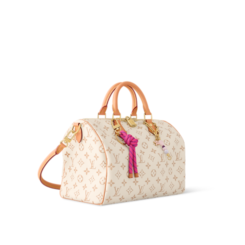 กระเป๋ารุ่น Speedy Soft 30 Lucky Monogram แคนวาสประเภทอื่น in กระเป๋าและผลิตภัณฑ์เครื่องหนังขนาดเล็ก's สำหรับผู้หญิง ไอคอนิก collections by Louis Vuitton (การย่อ/ขยายผลิตภัณฑ์)