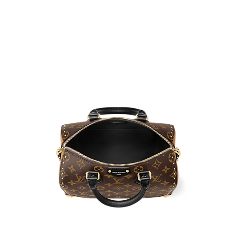 กระเป๋ารุ่น Speedy Trunk 25 Monogram in กระเป๋าและผลิตภัณฑ์เครื่องหนังขนาดเล็ก's สำหรับผู้หญิง ไอคอนิก collections by Louis Vuitton (การย่อ/ขยายผลิตภัณฑ์)