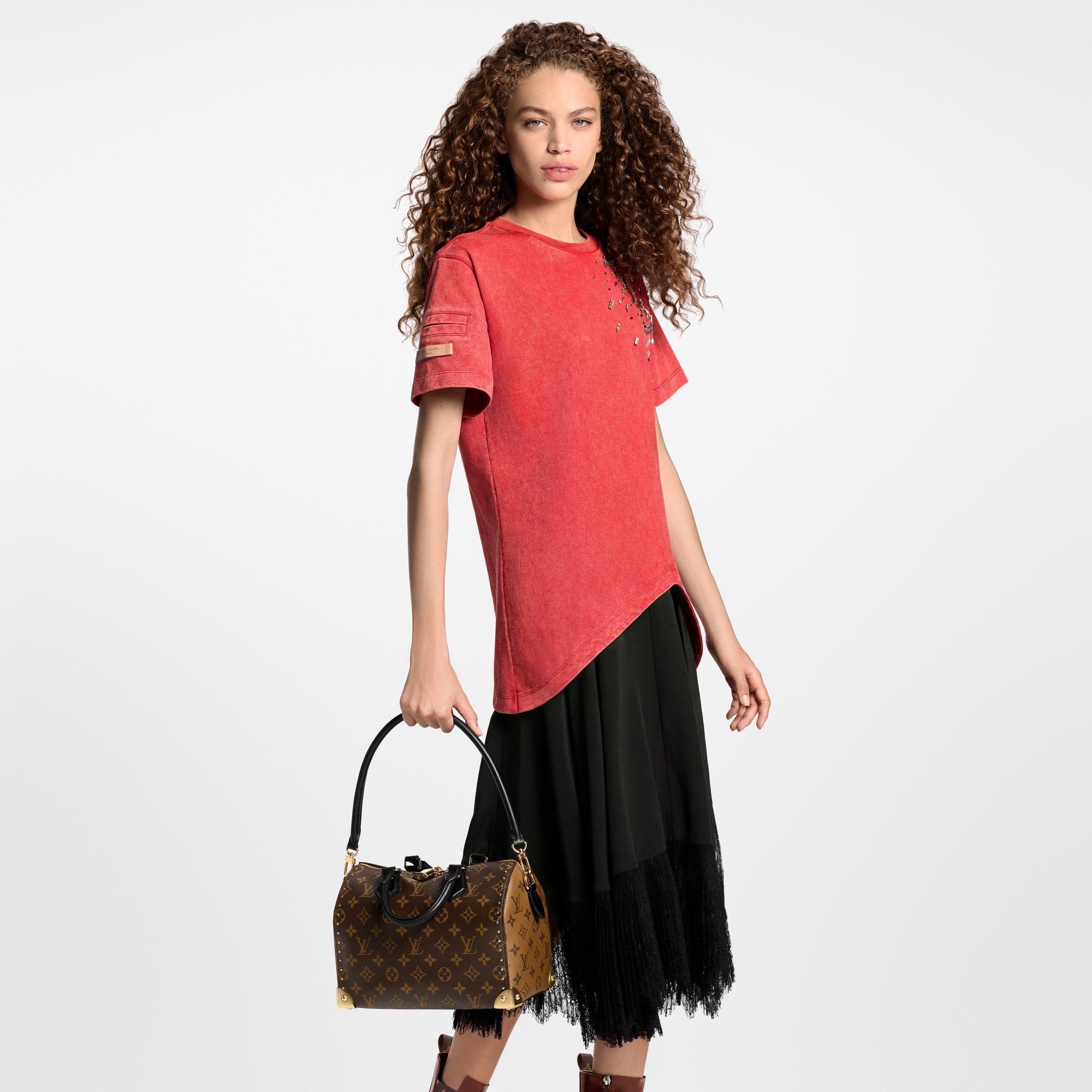 กระเป๋ารุ่น Speedy Trunk 25 Monogram in กระเป๋าและผลิตภัณฑ์เครื่องหนังขนาดเล็ก