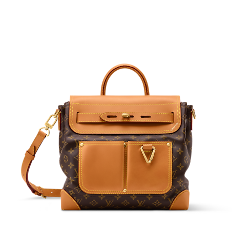 กระเป๋ารุ่น Steamer 30 G69 in กระเป๋าและผลิตภัณฑ์เครื่องหนังขนาดเล็ก's สำหรับผู้ชาย ไอคอนิก collections by Louis Vuitton (การย่อ/ขยายผลิตภัณฑ์)