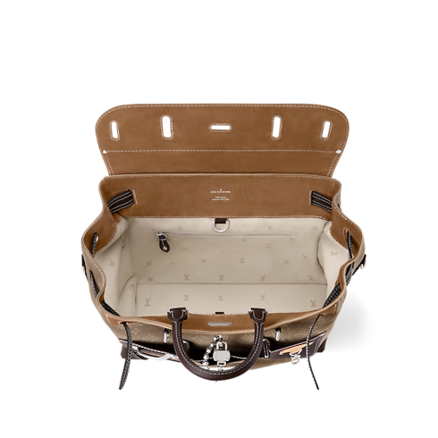 กระเป๋ารุ่น Steamer 40 หนังประเภทอื่น in กระเป๋าและผลิตภัณฑ์เครื่องหนังขนาดเล็ก's สำหรับผู้ชาย ไอคอนิก collections by Louis Vuitton (การย่อ/ขยายผลิตภัณฑ์)