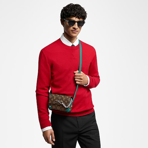 กระเป๋าสตางค์แบบสะพายรุ่น Steamer G73 in กระเป๋าและผลิตภัณฑ์เครื่องหนังขนาดเล็ก's สำหรับผู้ชาย ผลิตภัณฑ์ใหม่ล่าสุด collections by Louis Vuitton (การย่อ/ขยายผลิตภัณฑ์)