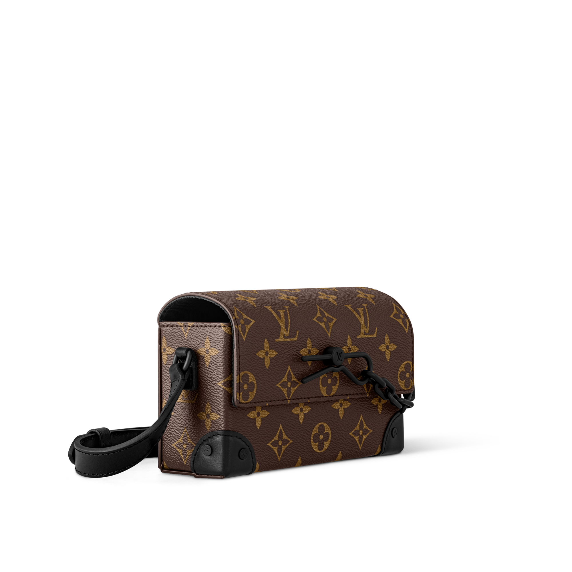 กระเป๋าสตางค์แบบสะพายรุ่น Steamer Monogram Macassar in ผู้ชาย