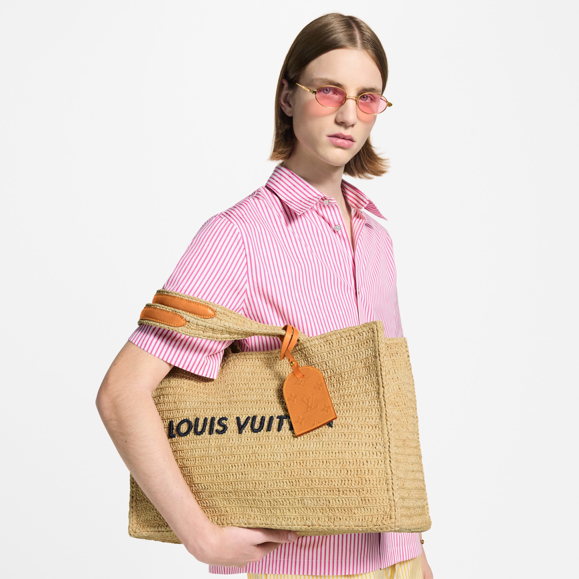 กระเป๋ารุ่น Summer Shopper Tote MM แคนวาสประเภทอื่น in กระเป๋าและผลิตภัณฑ์เครื่องหนังขนาดเล็ก