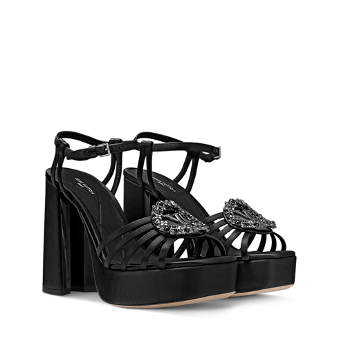 รองเท้าแซนเดิลส้นแพลตฟอร์มรุ่น Swing in ผู้หญิง's รองเท้า รองเท้าแตะสำหรับผู้หญิง collections by Louis Vuitton (การย่อ/ขยายผลิตภัณฑ์)