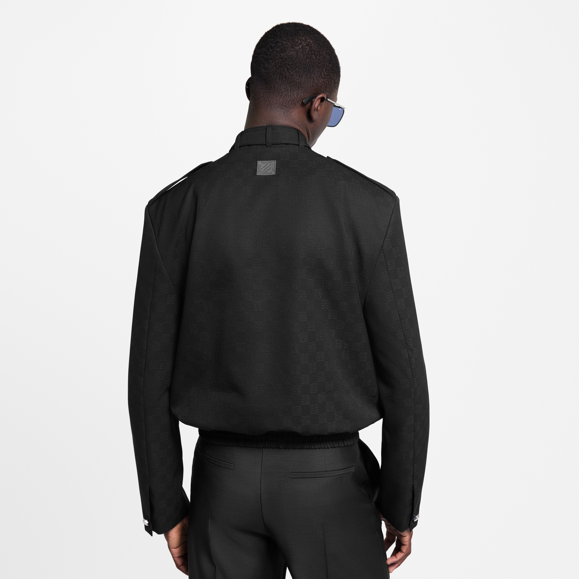 เสื้อแจ็คเก็ตบลูซงลาย Damier แบบเทเลอร์  in ผู้ชาย