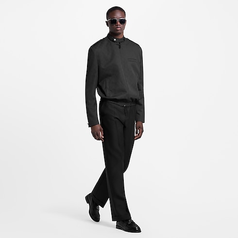 เสื้อแจ็คเก็ตบลูซงลาย Damier แบบเทเลอร์ in ผู้ชาย's เสื้อผ้า เสื้อโค้ทกันหนาวสำหรับผู้ชาย collections by Louis Vuitton (การย่อ/ขยายผลิตภัณฑ์)