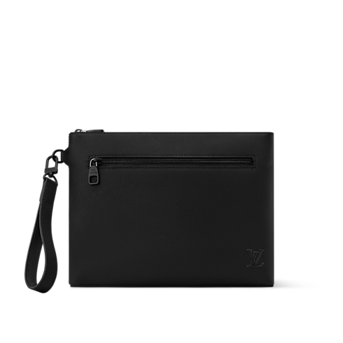 กระเป๋ารุ่น Takeoff Pouch LV Aerogram in กระเป๋าและผลิตภัณฑ์เครื่องหนังขนาดเล็ก's ผลิตภัณฑ์เครื่องหนังขนาดเล็กสำหรับผู้ชาย ผลิตภัณฑ์ใหม่ล่าสุด collections by Louis Vuitton (การย่อ/ขยายผลิตภัณฑ์)