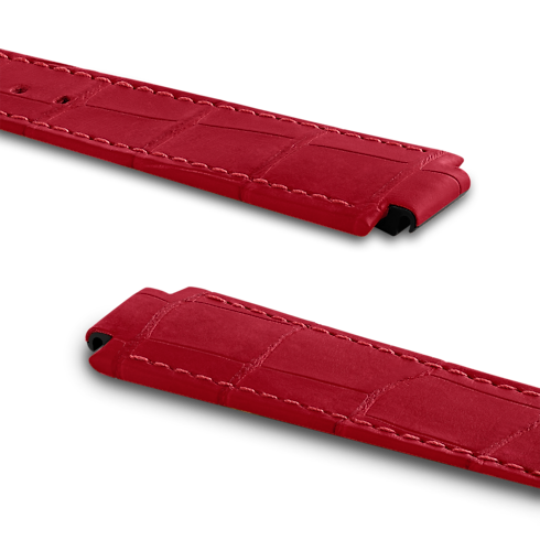 สายนาฬิการุ่น Tambour หนังจระเข้แอลลิเกเตอร์ in นาฬิกา's คอลเลกชัน สายนาฬิกา collections by Louis Vuitton (การย่อ/ขยายผลิตภัณฑ์)