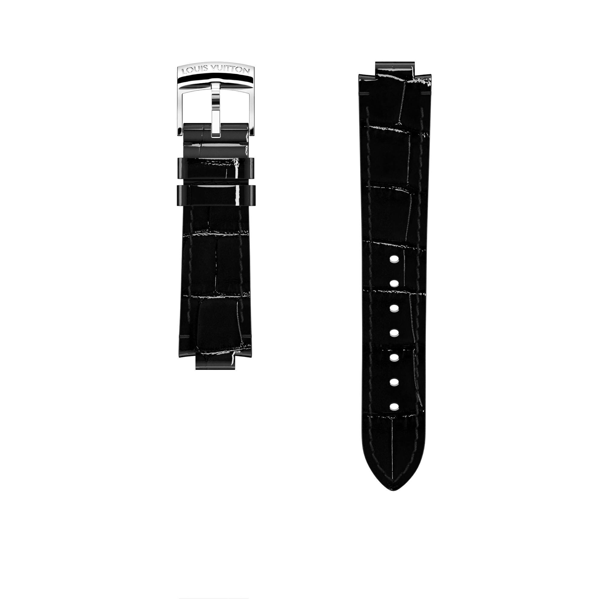 สายนาฬิการุ่น Tambour หนังจระเข้แอลลิเกเตอร์  in ผู้หญิง