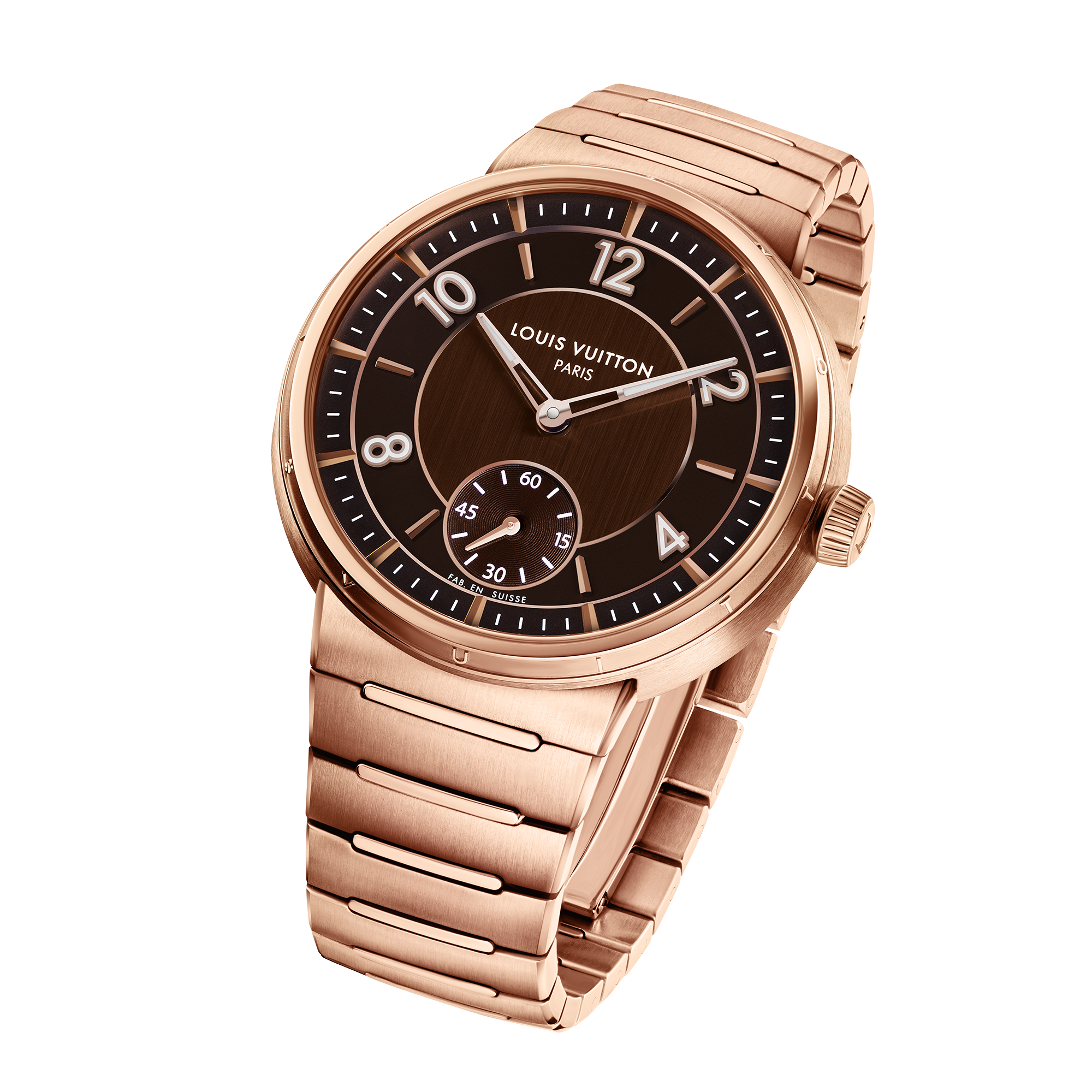 นาฬิการุ่น Tambour ระบบอัตโนมัติ 40 มม. พิงค์โกลด์  in นาฬิกา