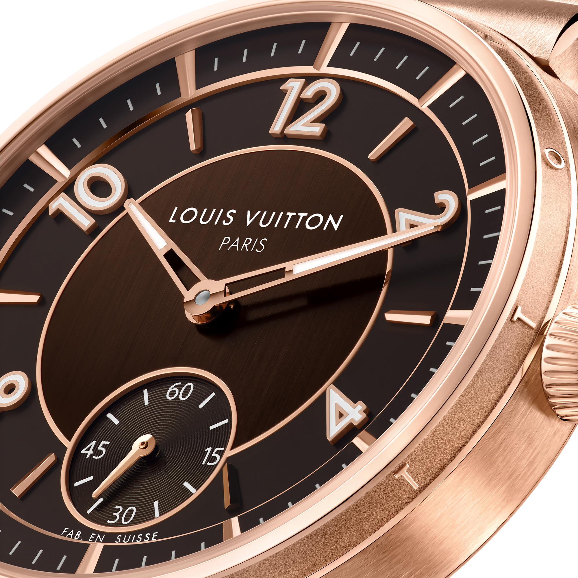 นาฬิการุ่น Tambour ระบบอัตโนมัติ 40 มม. พิงค์โกลด์  in นาฬิกา