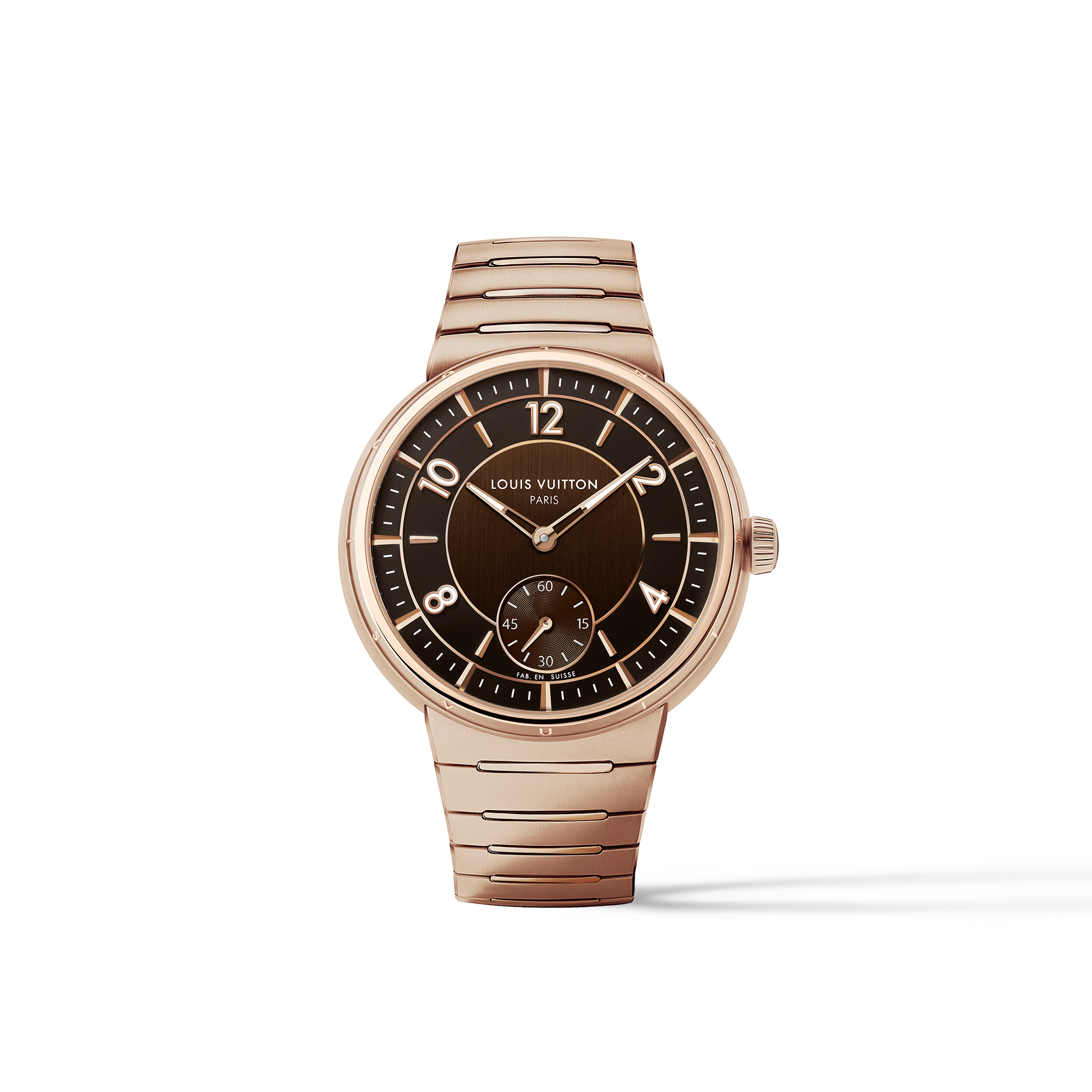 นาฬิการุ่น Tambour ระบบอัตโนมัติ 40 มม. พิงค์โกลด์  in นาฬิกา