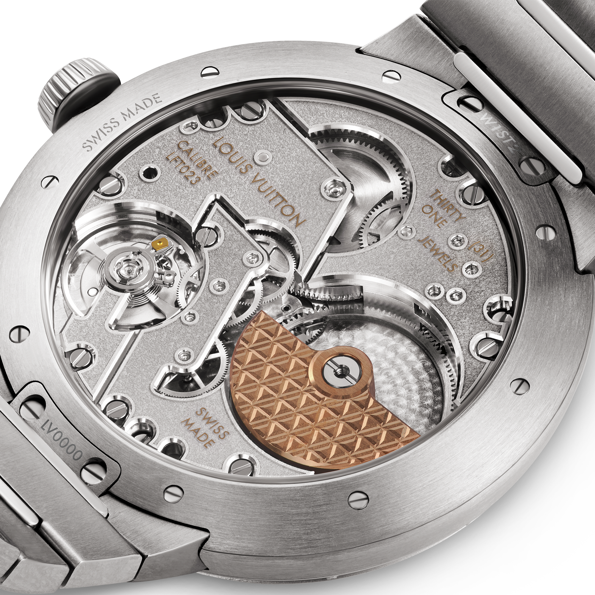 นาฬิการุ่น Tambour ระบบอัตโนมัติ 40 มม. โลหะ  in นาฬิกา