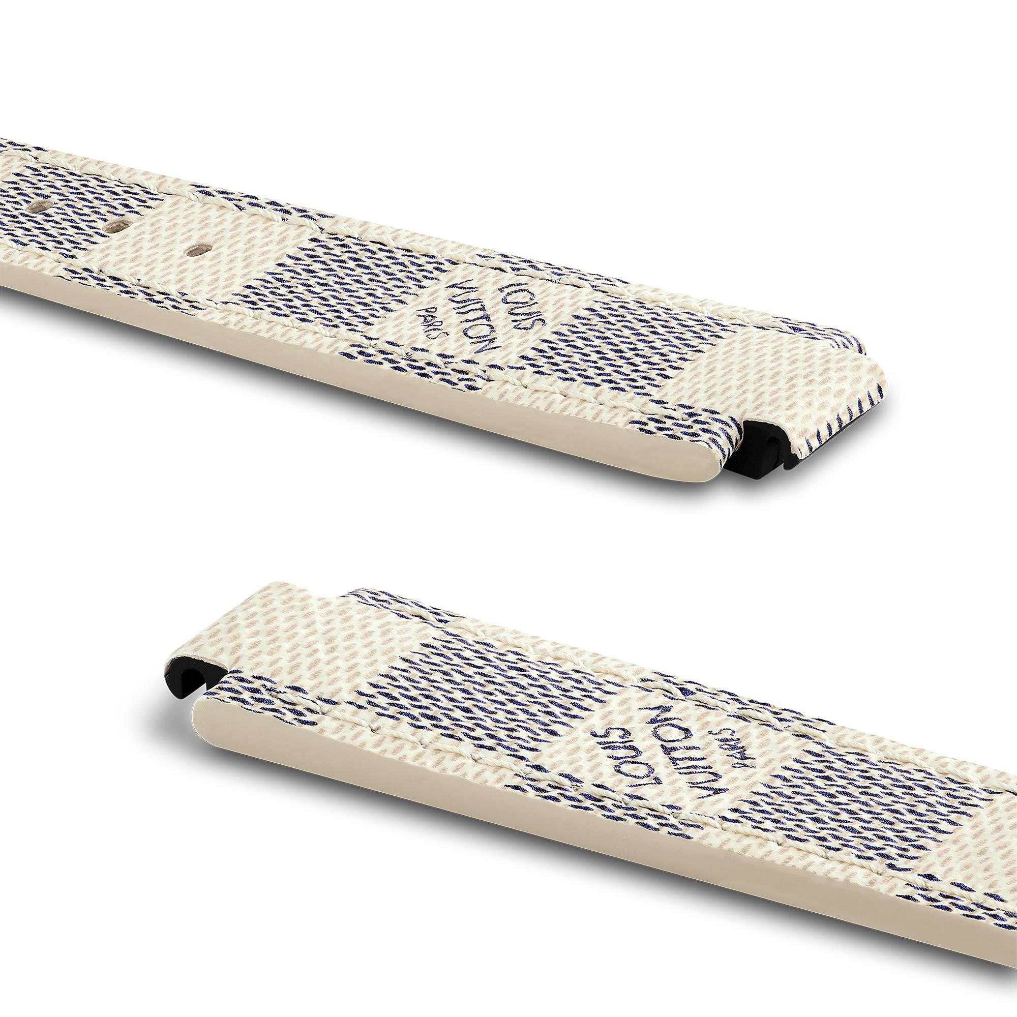 สายนาฬิการุ่น Tambour DAMIER AZUR แคนวาส  in ผู้หญิง