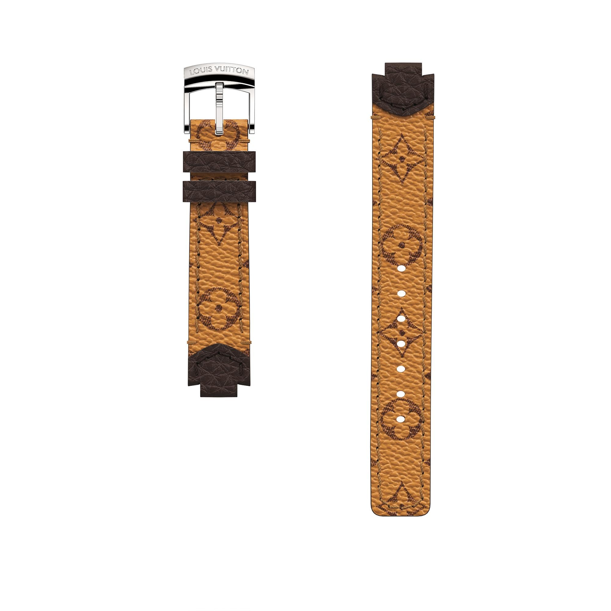 สายนาฬิการุ่น Tambour Monogram แคนวาส  in นาฬิกา