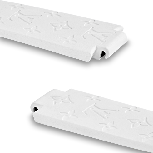 สายนาฬิการุ่น Tambour MONOGRAM ยาง in นาฬิกา's นาฬิกาสมาร์ทวอทช์ สายนาฬิกาเชื่อมต่อและแอคเซสเซอรี่ collections by Louis Vuitton (การย่อ/ขยายผลิตภัณฑ์)