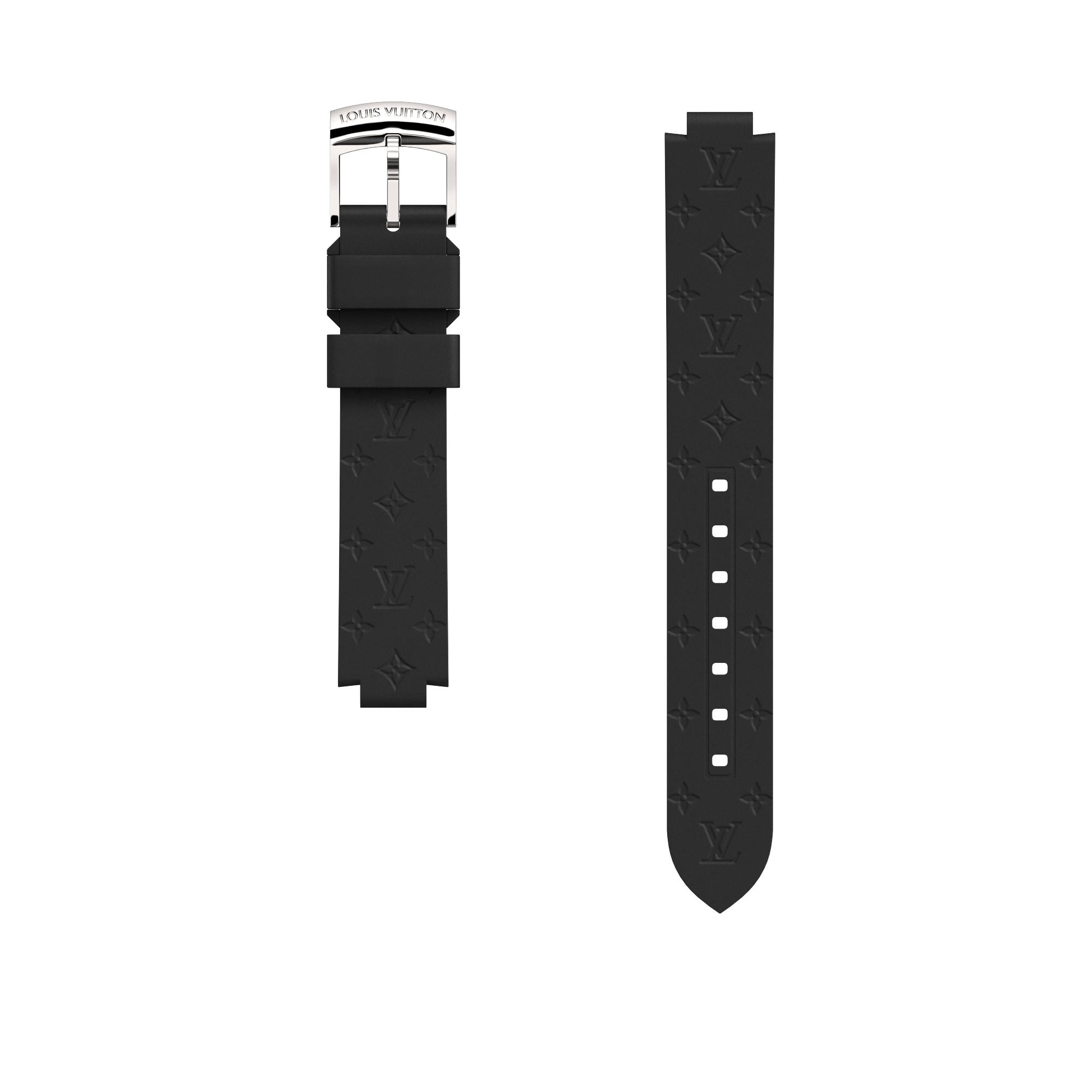 สายนาฬิการุ่น Tambour MONOGRAM ยาง  in นาฬิกา