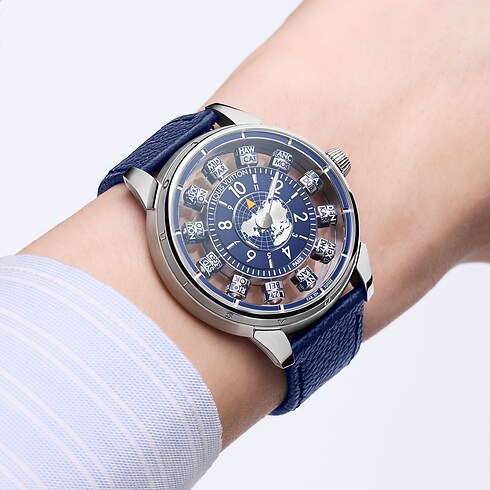นาฬิการุ่น Tambour Spin Time Air Antipode ระบบอัตโนมัติ 42.5 มม. ไวท์โกลด์ ambiance view