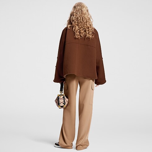 กางเกงคาร์โก้ผ้าเจอร์ซีย์เทคนิคอล in ผู้หญิง's เสื้อผ้า กางเกงสำหรับผู้หญิง collections by Louis Vuitton (การย่อ/ขยายผลิตภัณฑ์)