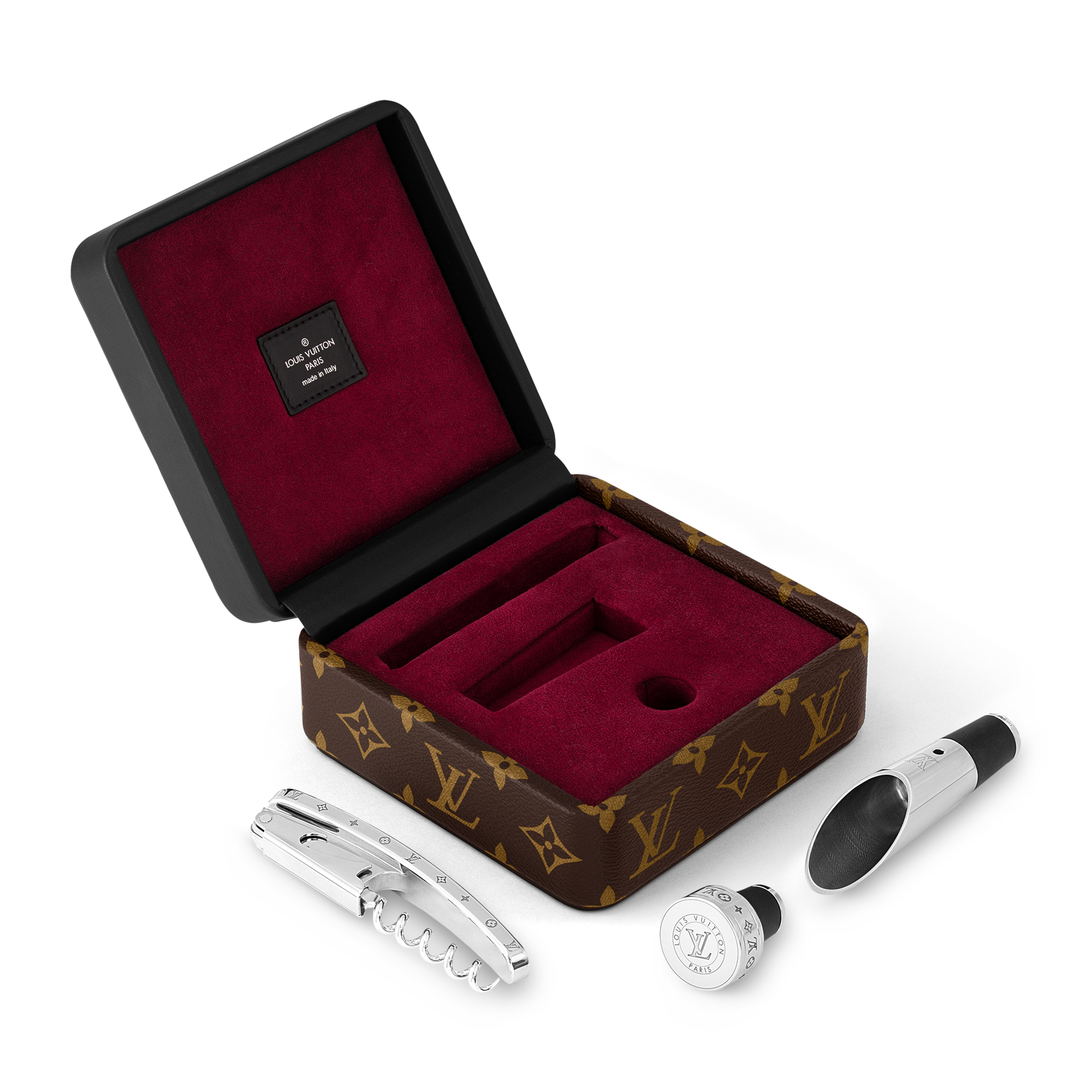 เซ็ตไวน์ Thomas Oenologie Kit . in ทรังก์ การเดินทาง และ บ้าน