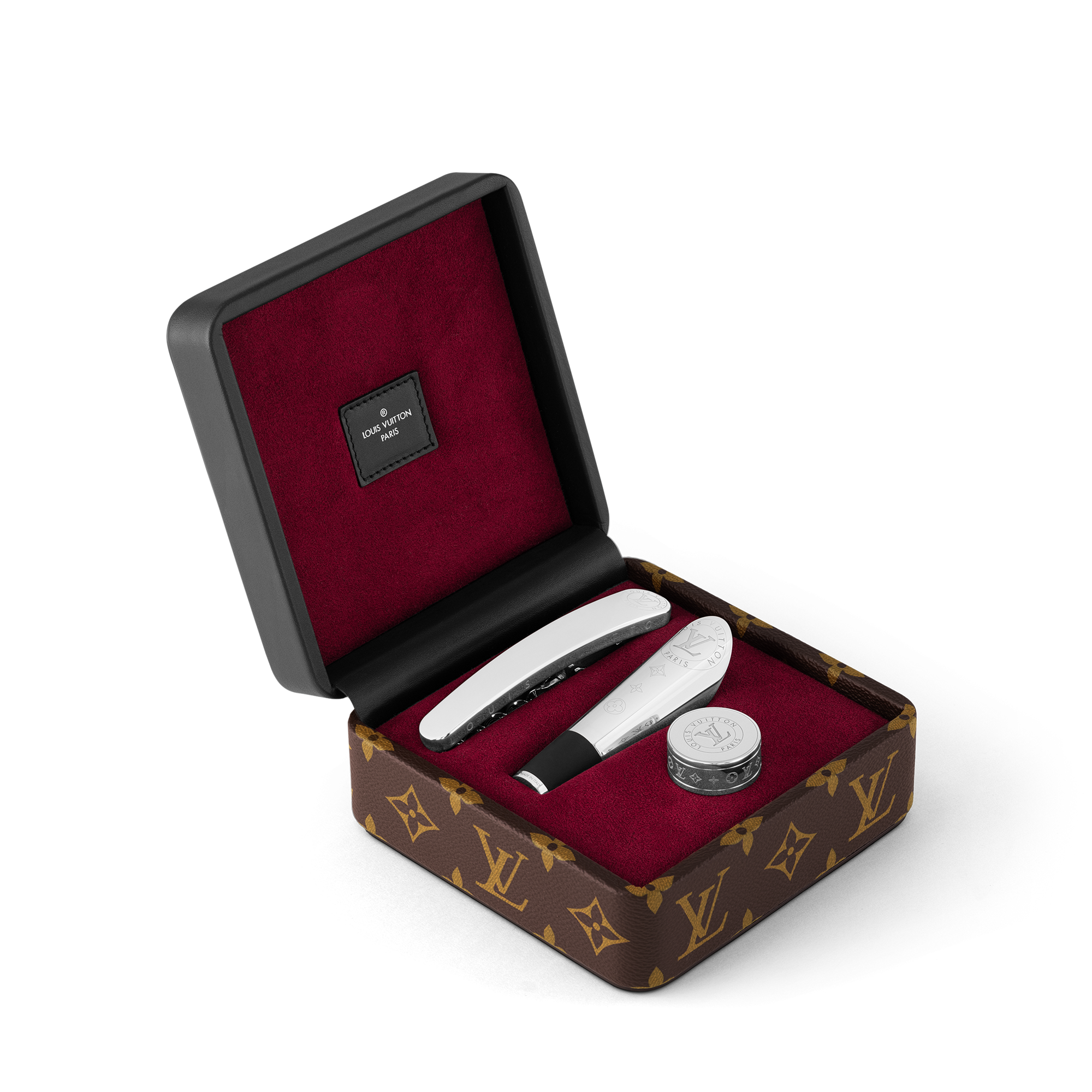 เซ็ตไวน์ Thomas Oenologie Kit . in ทรังก์ การเดินทาง และ บ้าน