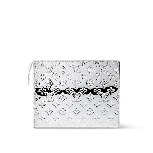 กระเป๋ารุ่น Toilet Pouch แคนวาสประเภทอื่น in ผู้หญิง's การเดินทางและท่องเที่ยว อุปกรณ์เสริมการเดินทางสำหรับผู้หญิง collections by Louis Vuitton (การย่อ/ขยายผลิตภัณฑ์)