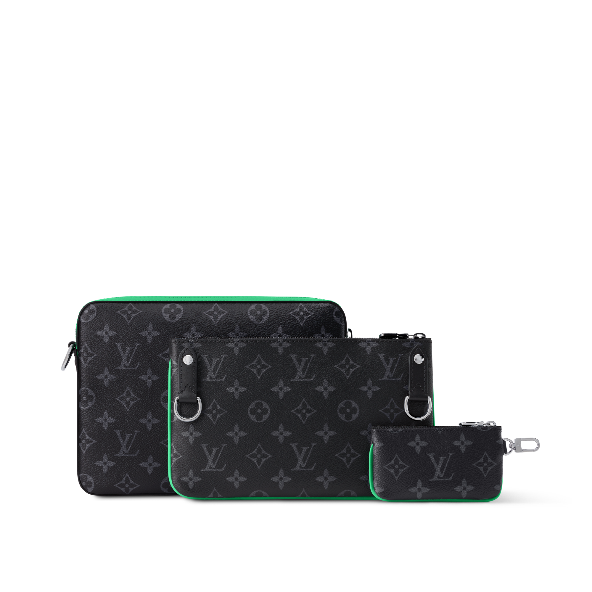 กระเป๋าแมสเซนเจอร์รุ่น Trio Monogram Eclipse in กระเป๋าและผลิตภัณฑ์เครื่องหนังขนาดเล็ก