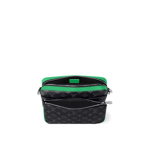 กระเป๋าแมสเซนเจอร์รุ่น Trio Monogram Eclipse in กระเป๋าและผลิตภัณฑ์เครื่องหนังขนาดเล็ก's สำหรับผู้ชาย ผลิตภัณฑ์ใหม่ล่าสุด collections by Louis Vuitton (การย่อ/ขยายผลิตภัณฑ์)