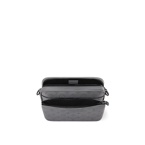 กระเป๋าแมสเซนเจอร์รุ่น Trio หนัง Monogram Shadow in กระเป๋าและผลิตภัณฑ์เครื่องหนังขนาดเล็ก's สำหรับผู้ชาย ผลิตภัณฑ์ใหม่ล่าสุด collections by Louis Vuitton (การย่อ/ขยายผลิตภัณฑ์)