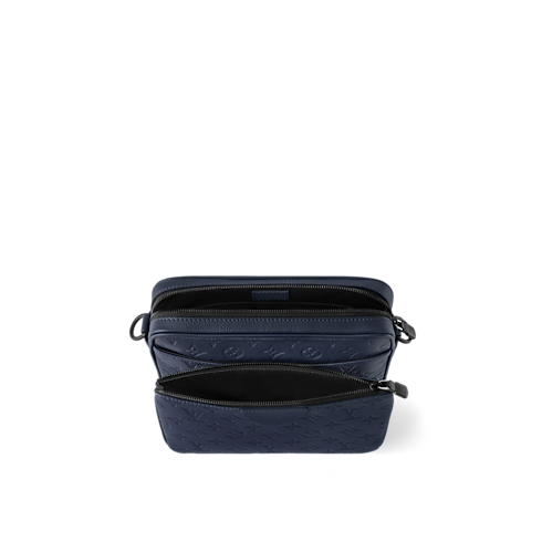 กระเป๋าแมสเซนเจอร์รุ่น Trio หนัง Monogram Shadow in กระเป๋าและผลิตภัณฑ์เครื่องหนังขนาดเล็ก's สำหรับผู้ชาย ผลิตภัณฑ์ใหม่ล่าสุด collections by Louis Vuitton (การย่อ/ขยายผลิตภัณฑ์)