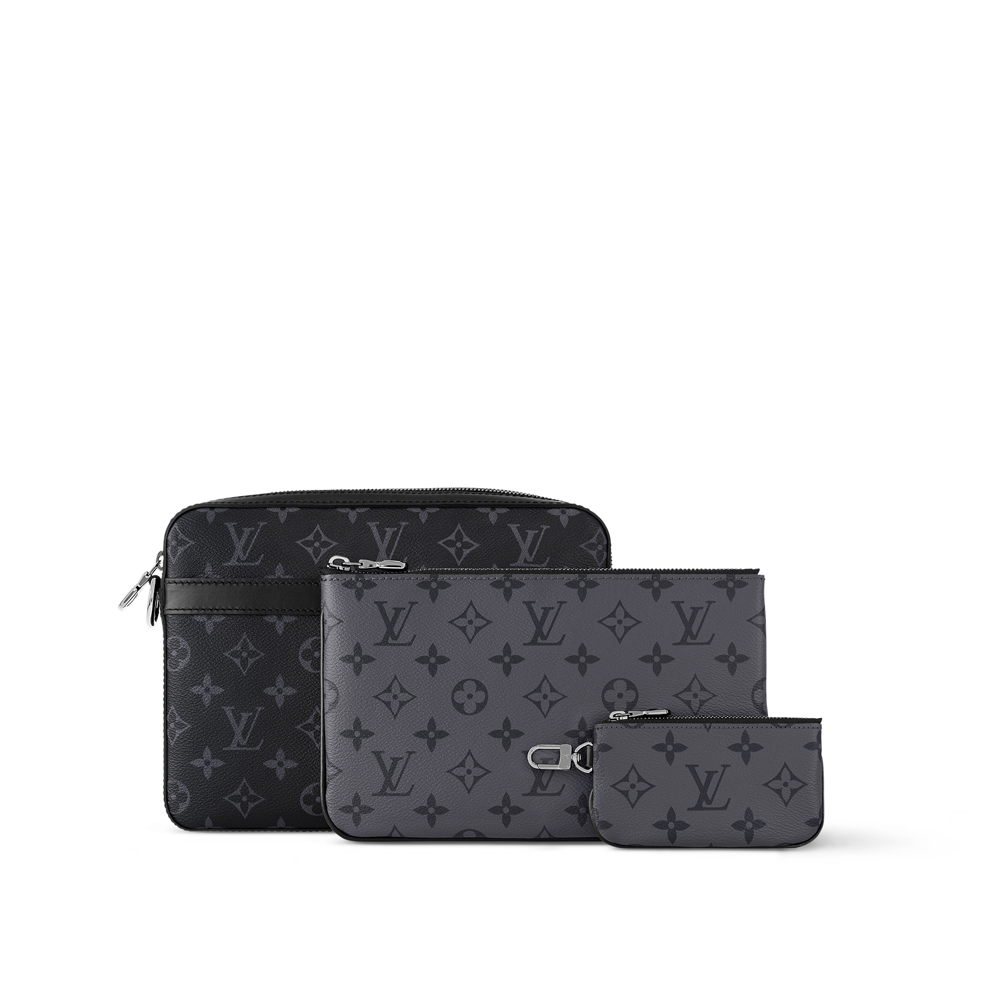 กระเป๋าแมสเซนเจอร์รุ่น TRIO Monogram Eclipse in ผู้ชาย