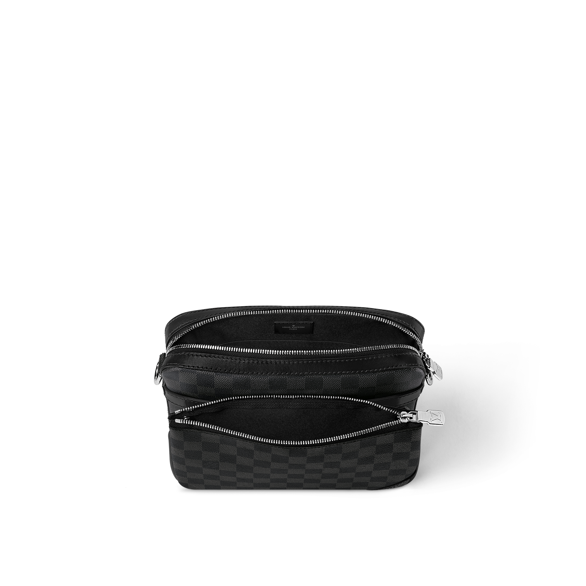 กระเป๋าแมสเซนเจอร์รุ่น Trio Damier Graphite in ผู้ชาย