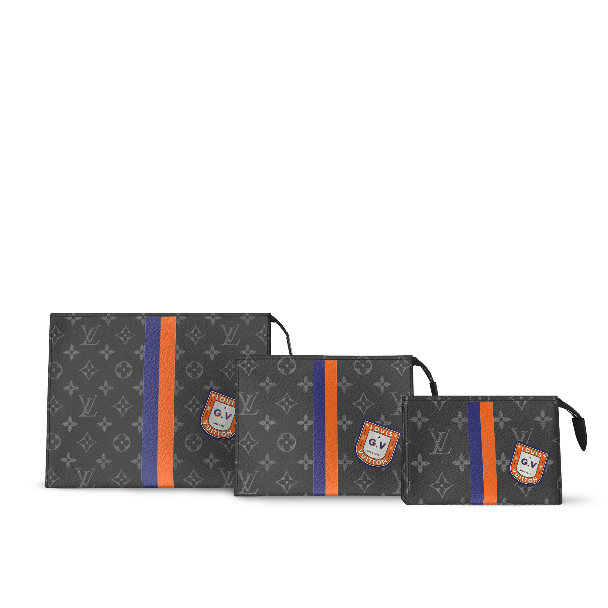กระเป๋ารุ่น Trio Toilet Pouch Mon Monogram Monogram Eclipse in ของขวัญและการสร้างสรรค์ผลงานของคุณ