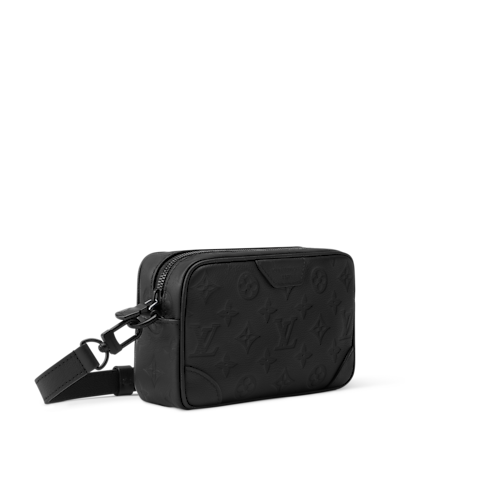 กระเป๋าสะพายข้างรุ่น Trocadéro หนัง Monogram Shadow in ผู้ชาย's กระเป๋าสตางค์และผลิตภัณฑ์เครื่องหนังขนาดเล็ก กระเป๋ามินิ collections by Louis Vuitton (การย่อ/ขยายผลิตภัณฑ์)