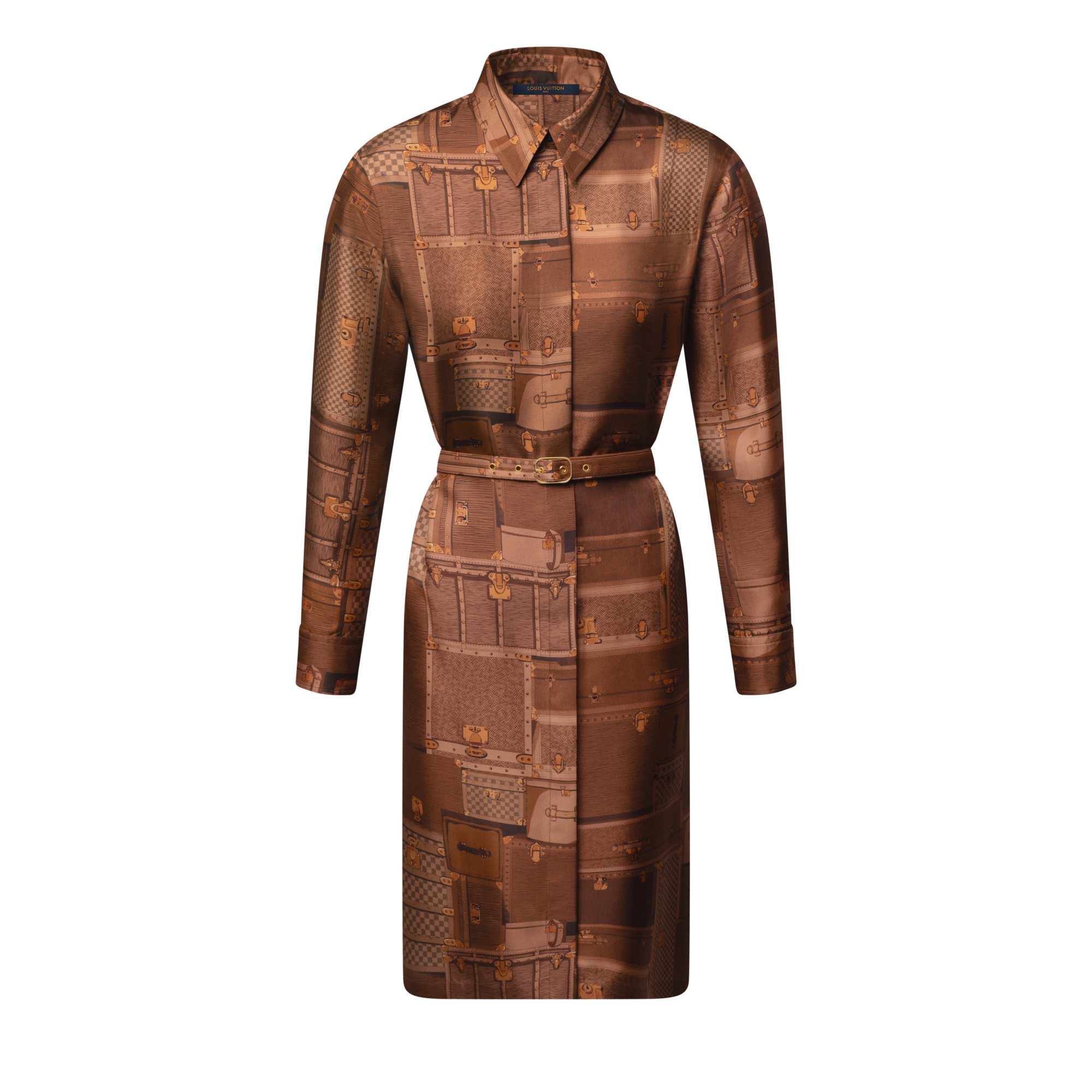 เชิ้ตเดรสพิมพ์ลายทรังก์  in ผู้หญิง