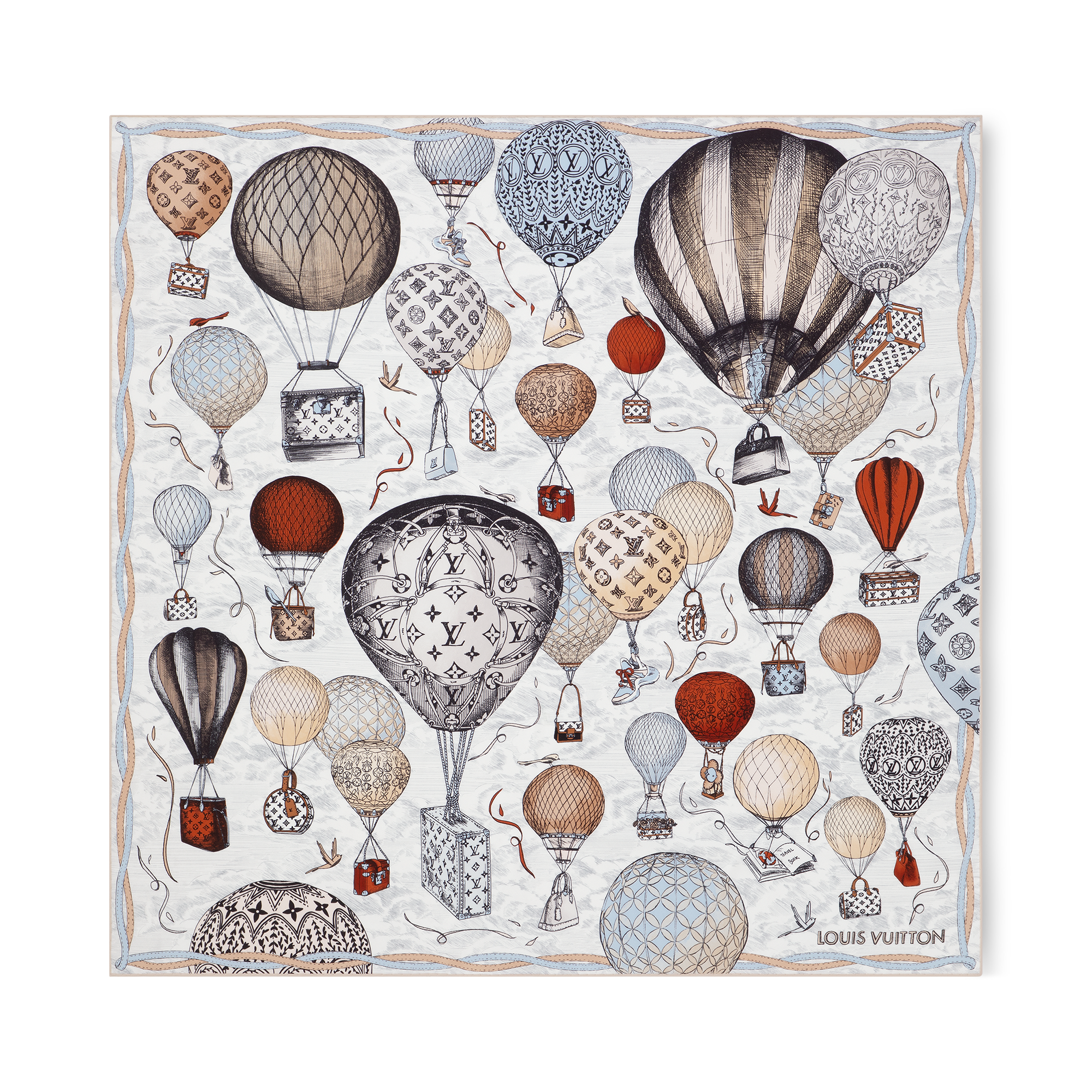 ผ้า Square รุ่น Up And Away 90 . in ผู้หญิง