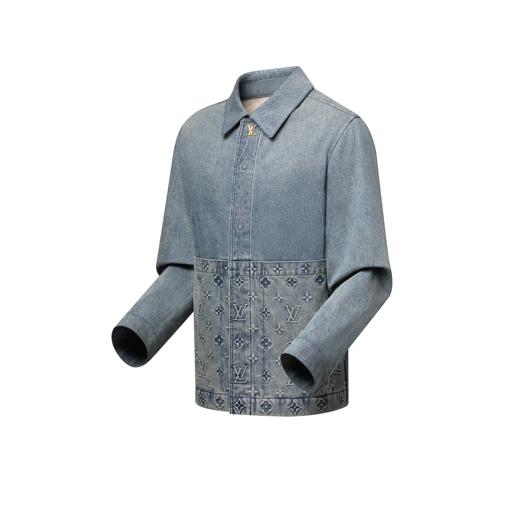 เสื้อแจ็คเก็ตแคนวาสเดนิมอัพไซเคิล  in ผู้ชาย